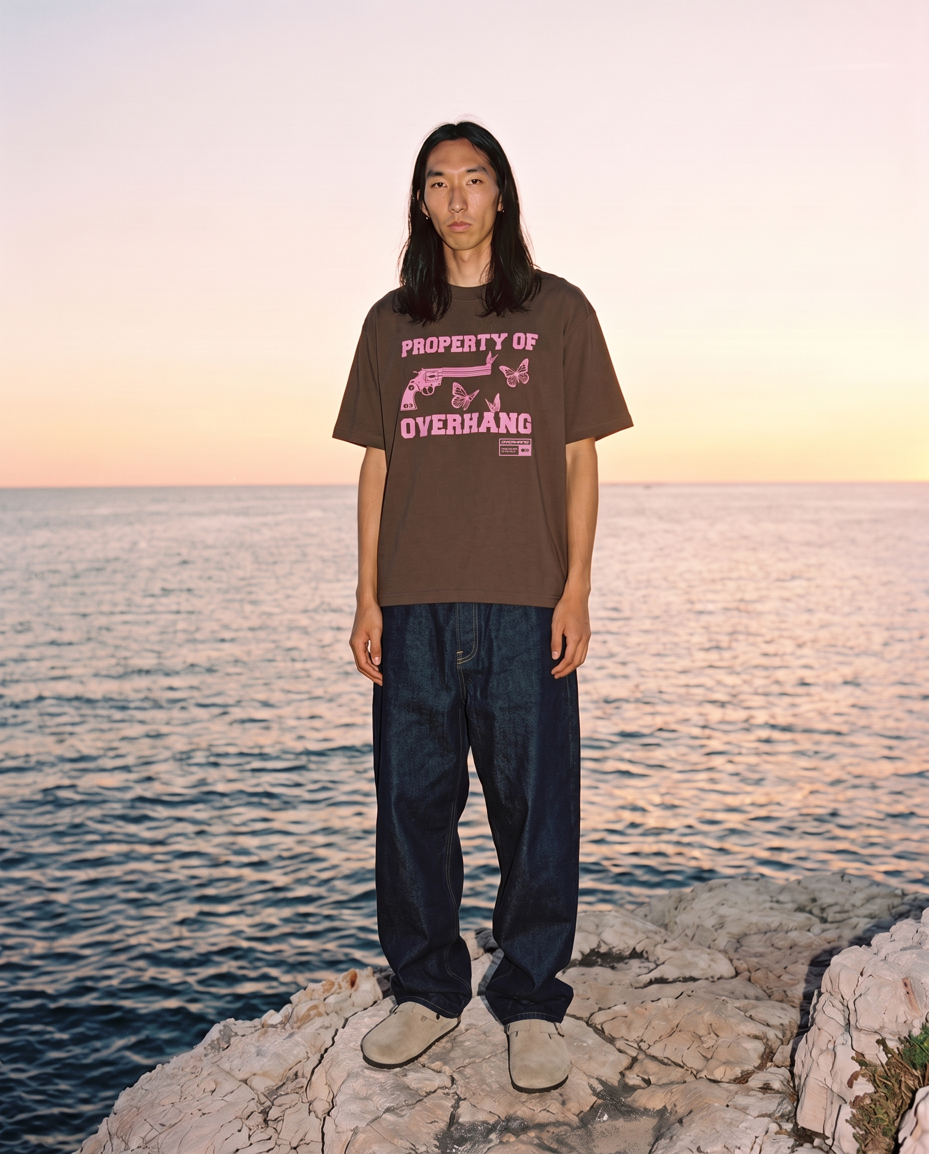 BUTTERFLY PINK TEE