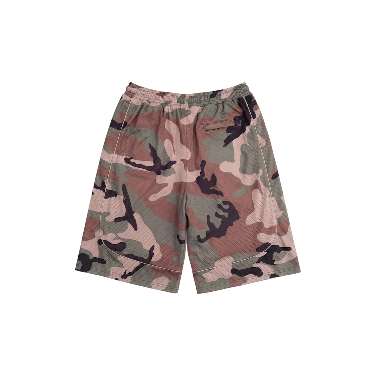 CAMO BASKET SHORTS