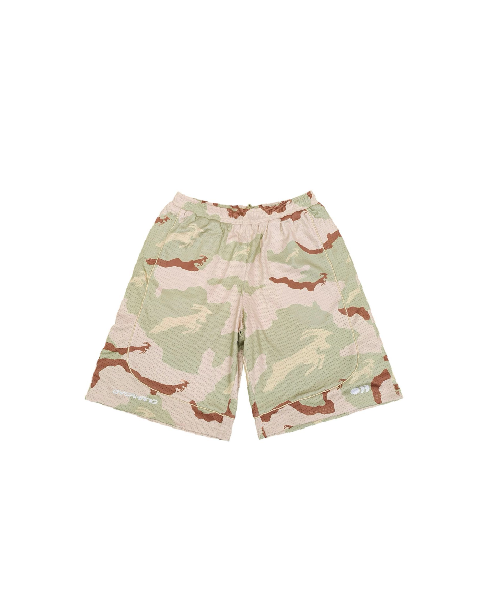 CAMO GOAT SHORTS